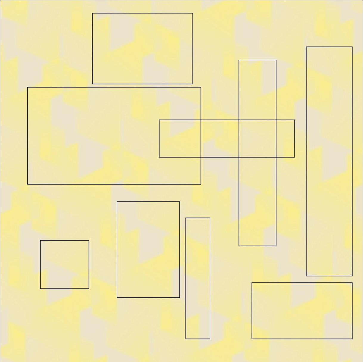 Matrix diamond yellow frames